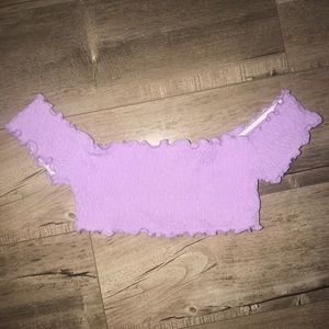 PINK bathing suit top